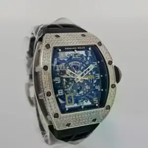 Richard Mille Richard Mille RM 030 RM030 50mm Carbon fiber Skeletonized