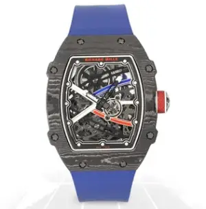 Richard Mille Richard Mille RM 67-02 38.5mm Carbon fiber and Quartz TPT Skeletonized