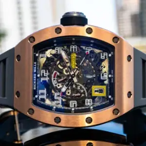 Richard Mille Richard Mille RM 030 RM 030 42.7mm Rose gold and Titanium Skeletonized