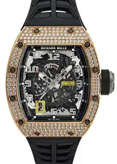Richard Mille Richard Mille RM 030 RM030RG 50mm Rose gold Skeletonized