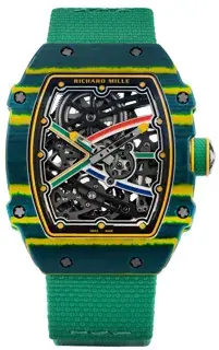 Richard Mille Richard Mille RM 67-02 RM67-02 39mm Carbon fiber and Quartz TPT Skeletonized