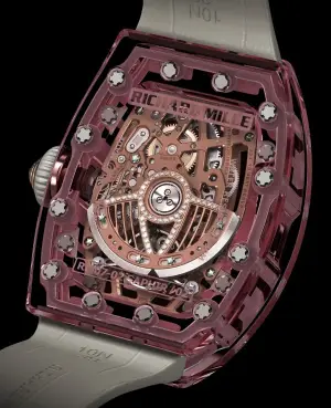 Richard Mille RM 07-02 Pink Lady Sapphire Automatic