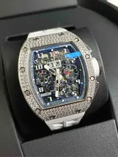 Richard Mille Richard Mille RM 011 RM 11-03 Carbon fiber and White gold Skeletonized