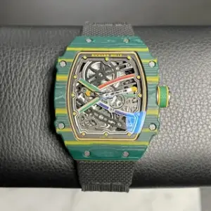 Richard Mille Richard Mille RM 67-02 RM67-02 CA-FQ 38mm Carbon fiber and Quartz TPT Skeletonized