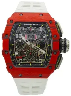 Richard Mille Richard Mille RM 011 RM 11-03 FQ/1990 44.5mm Plastic Skeletonized
