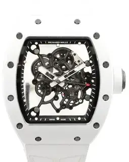 Richard Mille Richard Mille RM 055 RM055 ATZ TI 50mm Ceramic Skeletonized