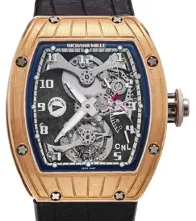 Richard Mille Richard Mille RM 014 RM 014 38.9mm Rose gold Skeletonized