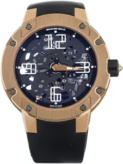 Richard Mille Richard Mille RM 033 RM033-AD-RG 46mm Rose gold Black