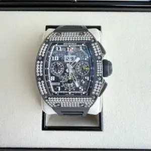 Richard Mille Richard Mille RM 011 RM011 White gold Skeletonized