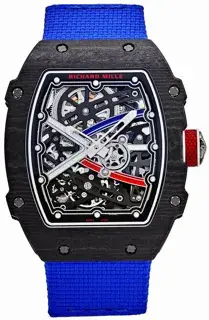 Richard Mille Richard Mille RM 67-02 RM 67-02 39mm Carbon fiber and Quartz TPT Skeletonized