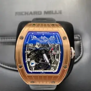 Richard Mille Richard Mille RM 014 RM 015 39.3mm Rose gold Skeletonized