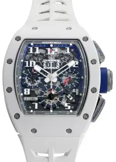 Richard Mille Richard Mille RM 011 RM011-POLO-ST-TROPEZ 50mm Ceramic Skeletonized