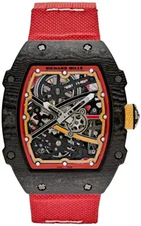 Richard Mille Richard Mille RM 67-02 38mm Carbon fiber and Quartz TPT Skeletonized
