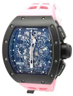 Richard Mille Richard Mille RM 011 RM-011-FM 50mm Carbon fiber Skeletonized