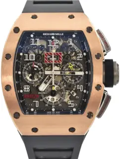 Richard Mille Richard Mille RM 011 50mm Rose gold Skeletonized