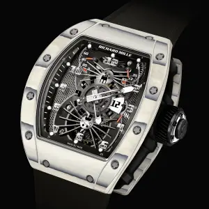 Richard Mille RM 022 Tourbillon Aerodyne Dual Time Red-White-Blue Limited Edition
