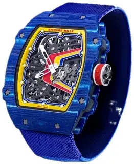 Richard Mille Richard Mille RM 67-02 RM 67-01 38.5mm Carbon fiber and Quartz TPT Skeletonized