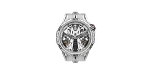 Roger Dubuis Excalibur Spider Countach White Mineral Composite Fiber 47mm - Roger Dubuis