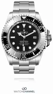 Rolex Rolex Sea-Dweller Deepsea 116660 44mm Stainless steel Black