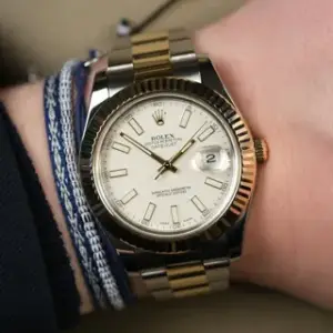 Rolex Rolex Datejust 116333 41mm Yellow gold and Stainless steel Silver
