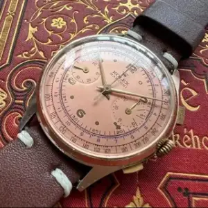 Rolex Rolex Chronograph 2508 38mm Stainless steel Pink
