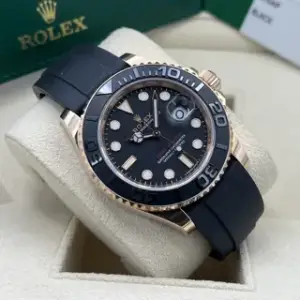 Rolex Rolex Yacht-Master 116655 40mm Rose gold Black, Market Price