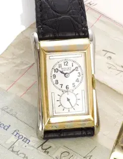 Rolex Rolex Prince 1490 26mm Yellow gold Silver