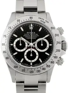 Rolex Rolex Daytona 16520 40mm Stainless steel Black