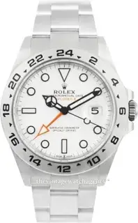 Rolex Rolex Explorer II 226570-0001 42mm Stainless steel White