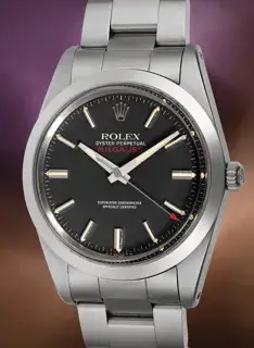 Rolex Rolex Milgauss 1019 38mm Stainless steel Black