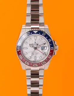 Rolex Rolex GMT-Master II 126719BLRO 40mm White gold Blue and Red