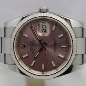 Rolex Rolex Datejust 116234 36mm Stainless steel Pink