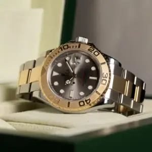 Rolex Rolex Yacht-Master 16623 40mm Yellow gold and Stainless steel Silver and Gray