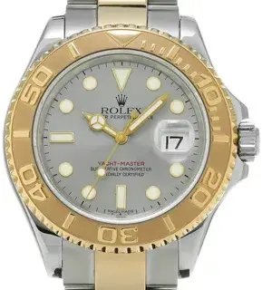 Rolex Rolex Yacht-Master 16623 40mm Yellow gold and Stainless steel Gray