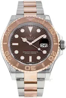 Rolex Rolex Yacht-Master 116621-0001 40mm Stainless steel Brown