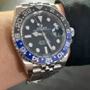Rolex Rolex GMT-Master II 126710BLNR 40mm Stainless steel Black