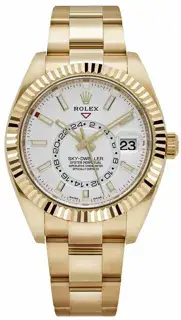 Rolex Rolex Sky-Dweller 326938 42mm Yellow gold White