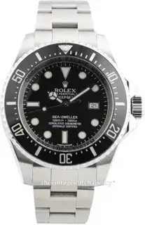 Rolex Rolex Sea-Dweller Deepsea 116660-0001 44mm Stainless steel Black