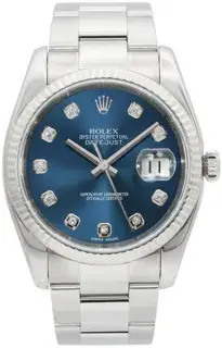 Rolex Rolex Datejust 116234 36mm Stainless steel Blue and Golden