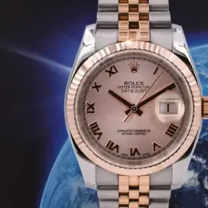 Rolex Rolex Datejust 116231 36mm Yellow gold and Stainless steel Pink