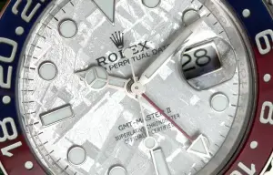 Rolex GMT-Master II Pepsi Meteorite Dial
