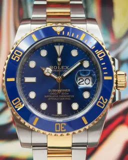 Rolex Rolex Submariner 116613LB 40mm Stainless steel Blue