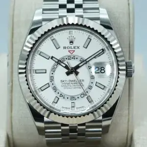 Rolex Rolex Sky-Dweller 336934-0004 42mm Stainless steel White