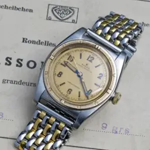 Rolex Rolex Oyster Perpetual 3372 32mm Stainless steel Champagne
