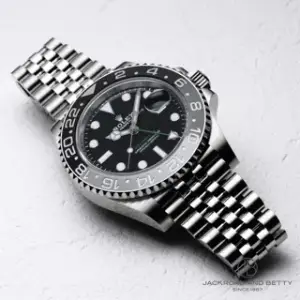 Rolex Rolex GMT-Master II 126710GRNR 40mm Stainless steel Black