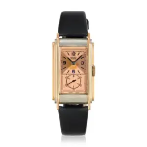 Rolex Rolex Prince Railway 1527 22mm Rose gold and 18k white gold Pink