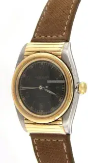 Rolex Rolex Bubble Back 3595 32mm Stainless steel and 18k yellow gold Black
