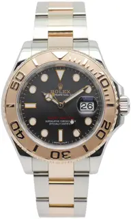 Rolex Rolex Yacht-Master 116621 40mm Rose gold and Stainless steel Gray