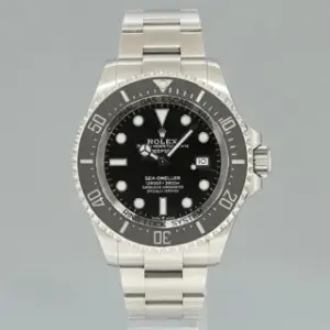 Rolex Rolex Sea-Dweller Deepsea 126660-0001 44mm Stainless steel Black