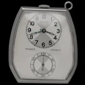 Rolex Rolex Prince 10090SH 37mm White gold Silver